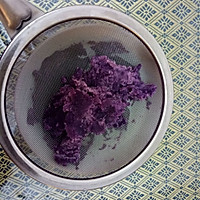 家常菜–奶香紫薯小圆子的做法图解2