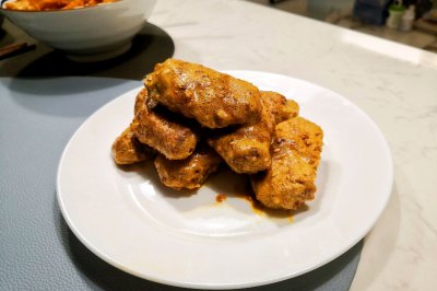 好吃停不下来的咸蛋黄鸡翅