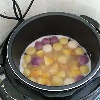 三色汤圆木瓜汤的做法图解6