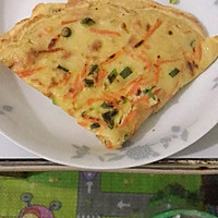 营养金黄鸡蛋饼的做法图解2