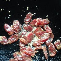 腊肠炒荷兰豆的做法图解6