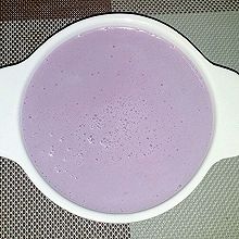 奶香紫薯燕麦糊