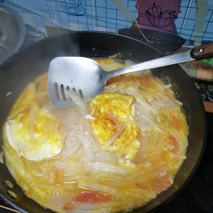 白萝卜丝汤的做法