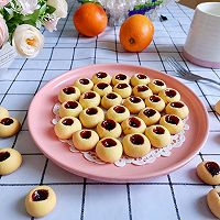 #福气年夜菜#蓝莓酱香酥小饼干的做法图解17