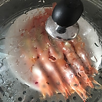 蒜蓉蒸阿根廷红虾的做法图解2