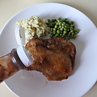#流感季饮食攻略#黑胡椒鸡腿扒佐藜麦土豆泥沙拉和香草豌豆的做法图解9