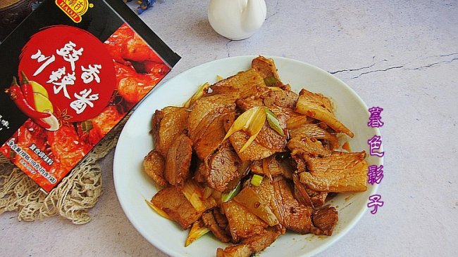 #豪吉小香风 做菜超吃香#小炒肉片的做法
