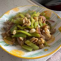 快手江湖菜——爆炒鱿鱼脖的做法图解13