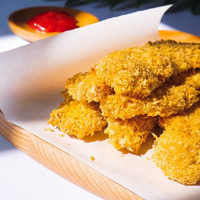 减脂期小零食：无油低脂烤鸡柳