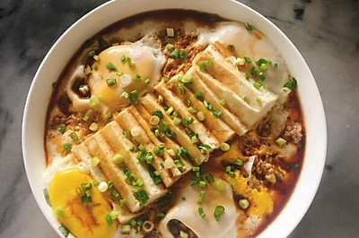 小姨妈豆腐鸡蛋蒸肉饼