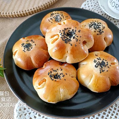 南瓜馅面包