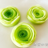 清凉夏日绿玫瑰的做法图解6