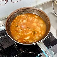 韩式泡菜汤 的做法图解5