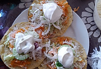 墨西哥玉米饼沙拉  taco tostadas的做法