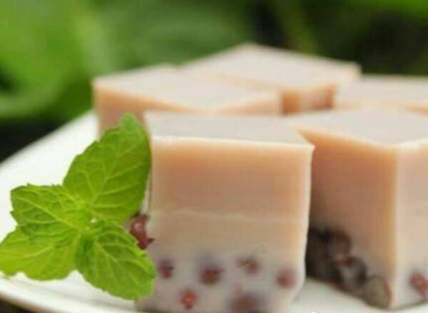 【红豆椰汁糕】