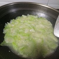 #素食主义#简单清甜的丝瓜汤的做法图解6