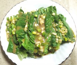 麻酱油麦菜#轻食三剑客 嗨吃不怕胖#的做法