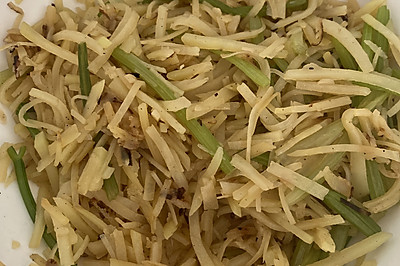炒土豆丝非酸辣