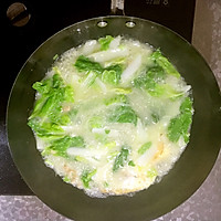 夏日补水汤：奶白菜鸡蛋汤的做法图解11