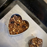 可以当早餐或零食的低油低糖巧克力燕麦黑麦饼干的做法图解3