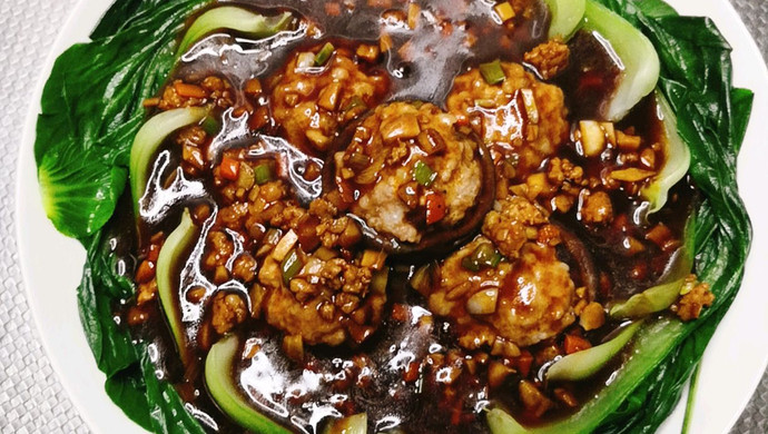 香菇油菜新吃法