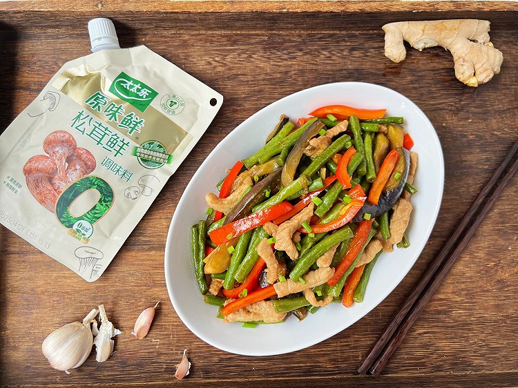 豇豆烧茄子的做法