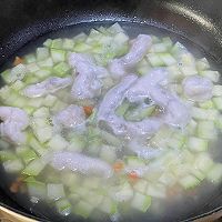 #原制原味，聚会菜谱#奶油虾滑西葫芦汤的做法图解6