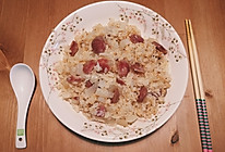 电饭煲懒人食谱：潮汕腊肠白萝卜饭的做法