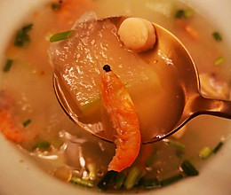 10分钟搞定的海鲜冬瓜汤的做法