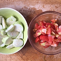 西红柿烩丝瓜的做法图解2