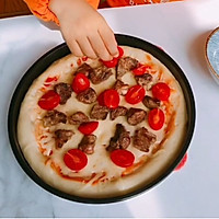 番茄牛肉披萨的做法图解5
