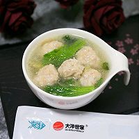 鲜虾肉丸#中粮我买超模滋料大公开#的做法图解10