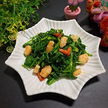 美白清淡菜心虾-桓桓爸出品#春天肉菜这样吃#