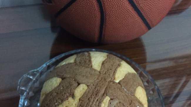 篮球面包的做法