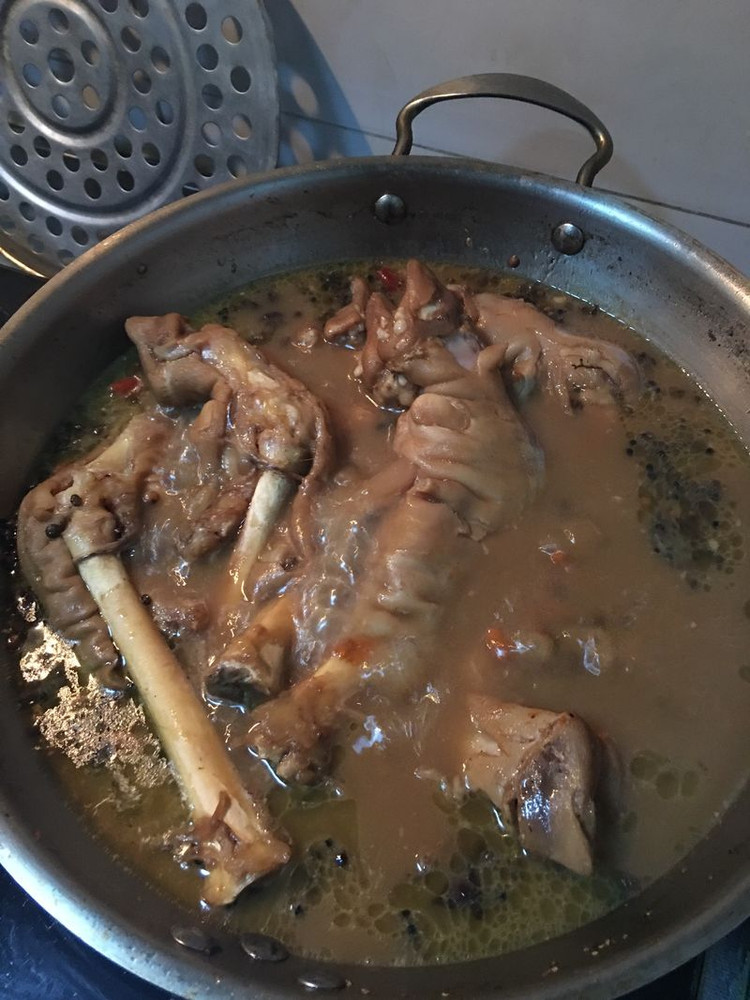 家常烀羊蹄的做法
