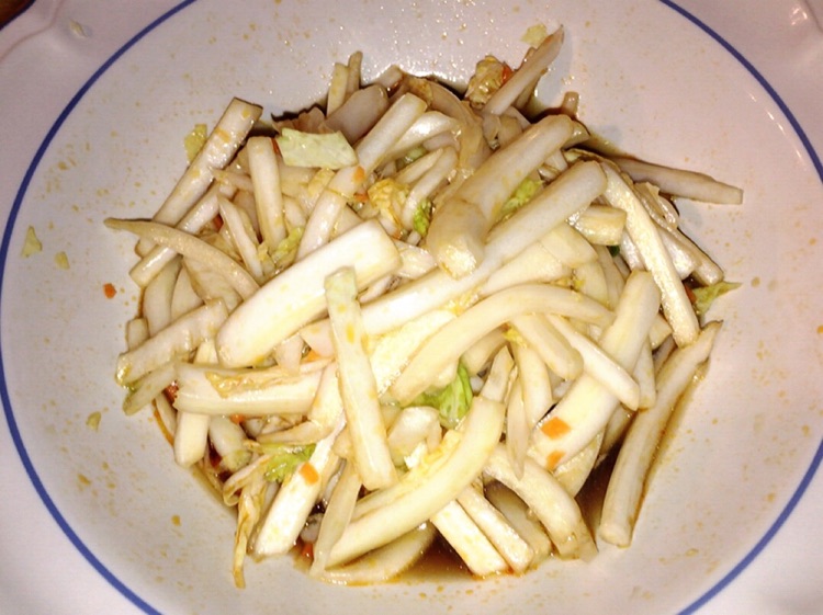 糖醋白菜梗的做法图解4