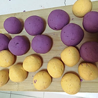 紫薯、南瓜饼的做法图解2