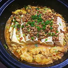 砂锅豆腐焖蛋