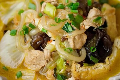 豆腐粉条炖菜