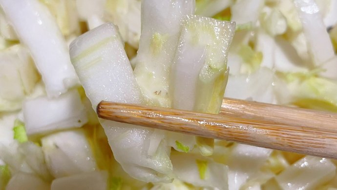 腌白菜疙瘩，解腻小凉菜！