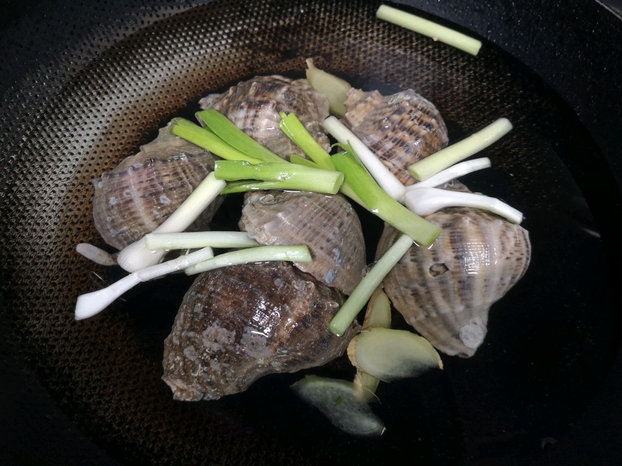 盐水煮海螺怎么做_盐水煮海螺的做法_牛妈美食厨房_豆果美食