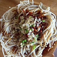 凉拌金针菇的做法图解2