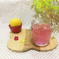 酸甜甜粉嘟嘟蜜桃柠檬汁的做法图解7