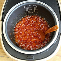 有颗粒的黄桃果酱#铁釜烧饭就是香#的做法图解6