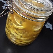 柠檬蜂蜜百香果蜜