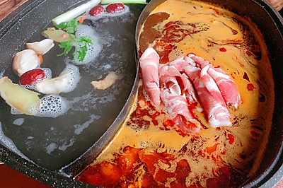 鸳鸯火锅鸡