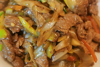 葱爆羊肉