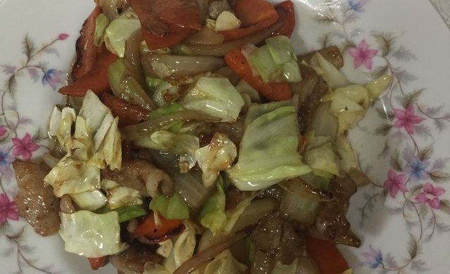 肉炒洋葱（1）