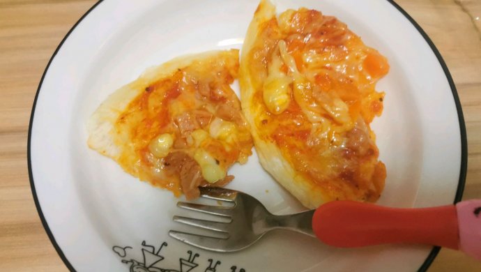 快早餐6寸小披萨