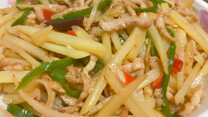 土豆炒肉丝